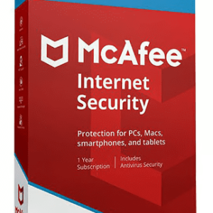 McAfee Internet Security 2021 — 1 año, 1 PC