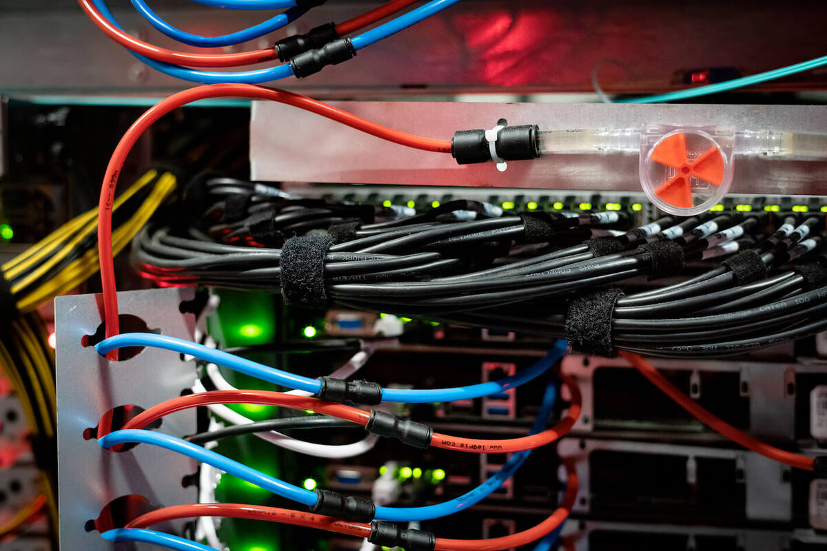 Sistema de refrigeración líquida de OVHcloud